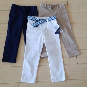 3 pair polo Ralph Lauren pants toddler boys 4T